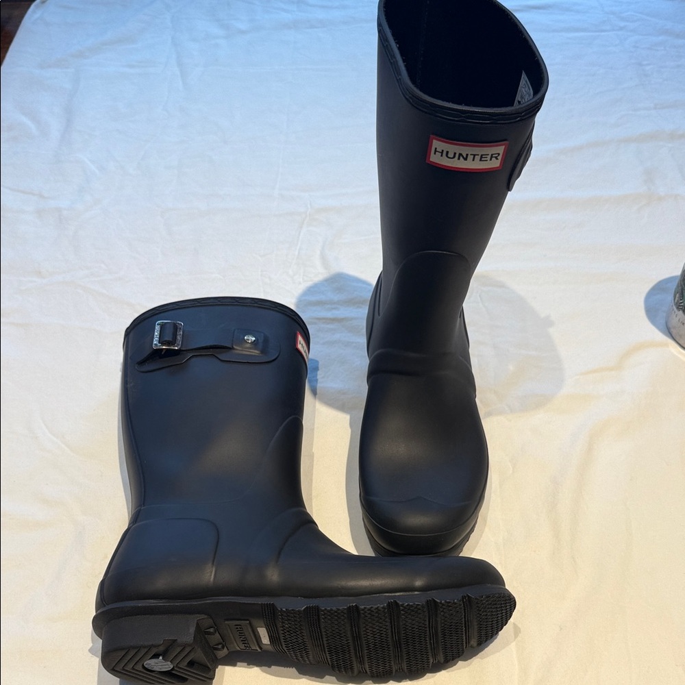 Hunter Women’s Black Rain Boots